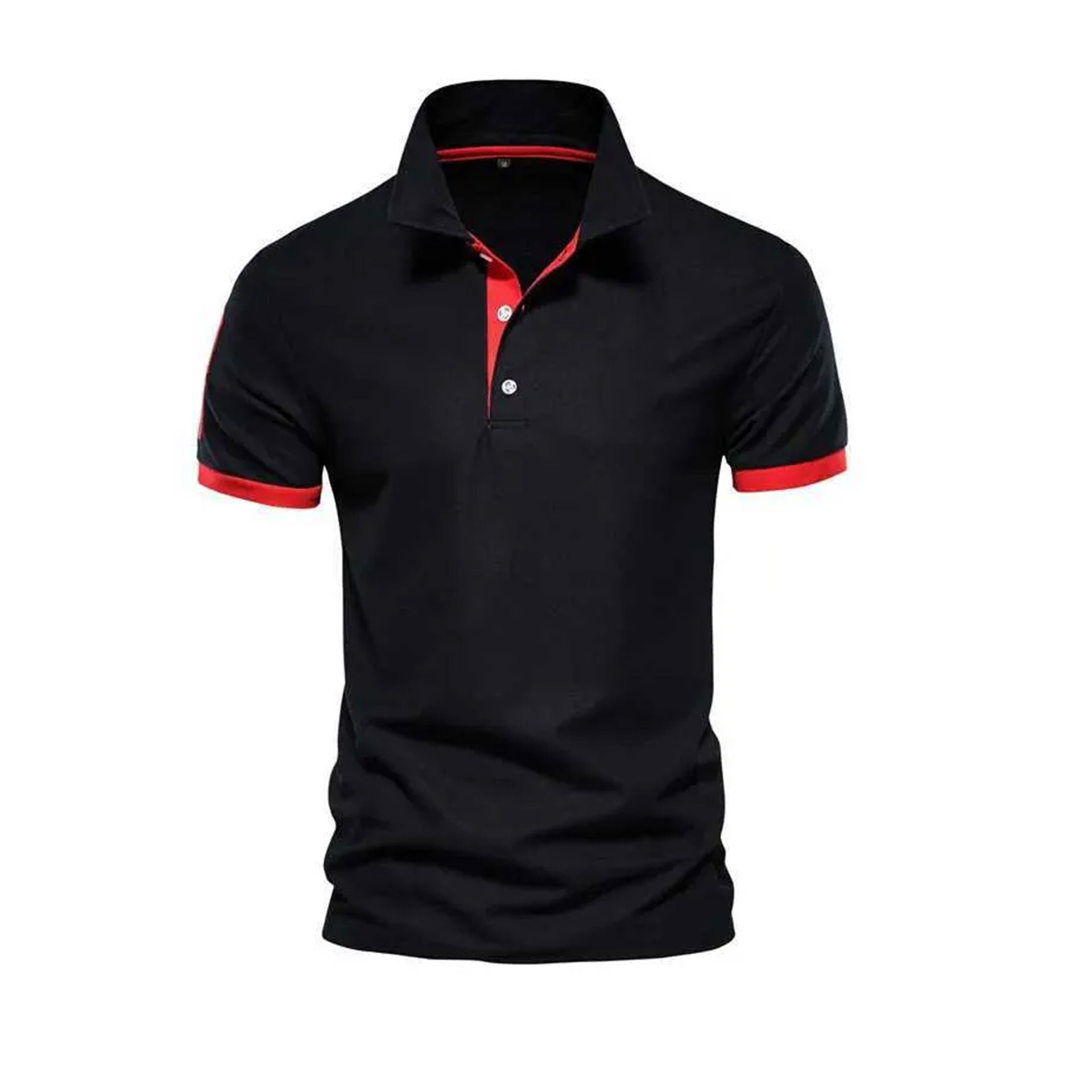 New Arrival Summer Casual Sportswear Elastic Cotton Embroidered Short Sleeved Polo Shirt Large Business Social High-Quality Men Top