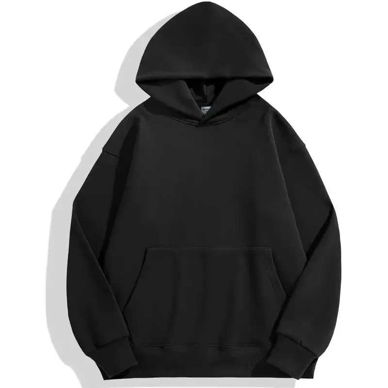 Men's Fashion Hoodie - Autumn Winter Casual Thick Cotton Pullover Solid Color Sweatshirt Men's Fashion Hoodie - Autumn Winter Casual Thick Cotton Pullover Solid Color Sweatshirt