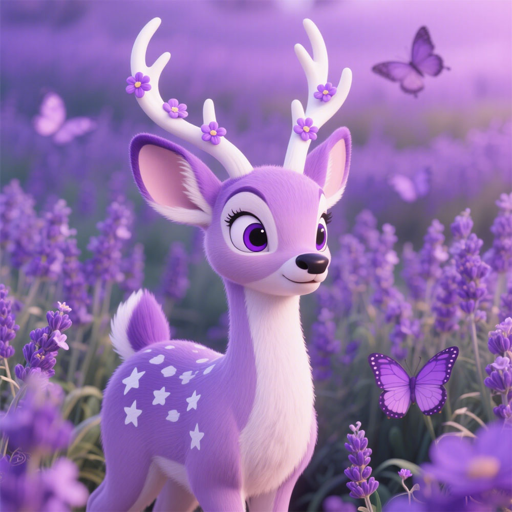 Purple Deer Dream