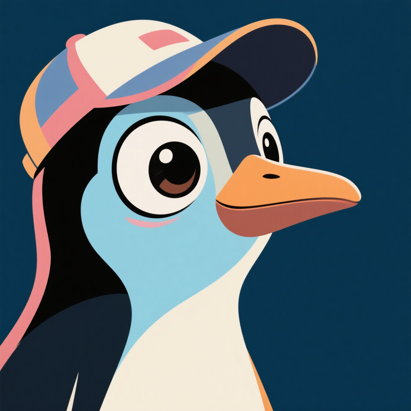 Wise Black Penguin Franklin