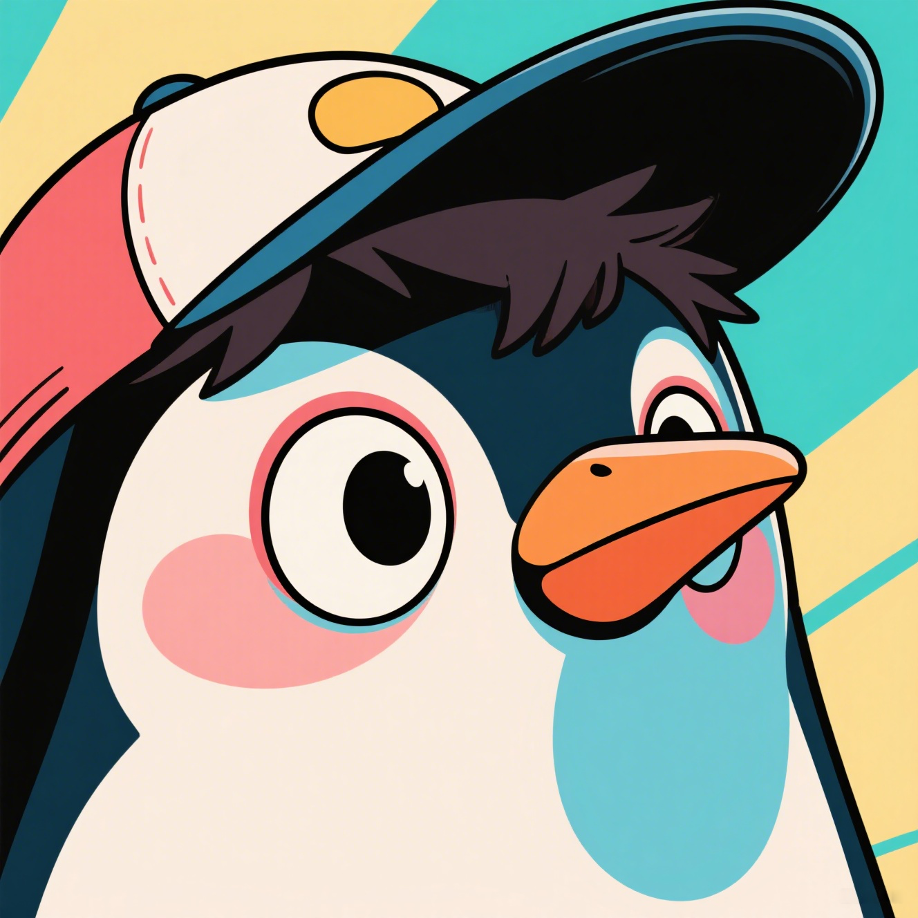 Strong Black Penguin Alerander