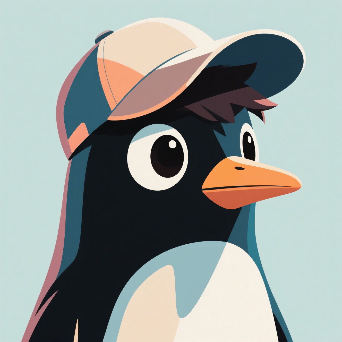 Stupid Black Penguin Harvey