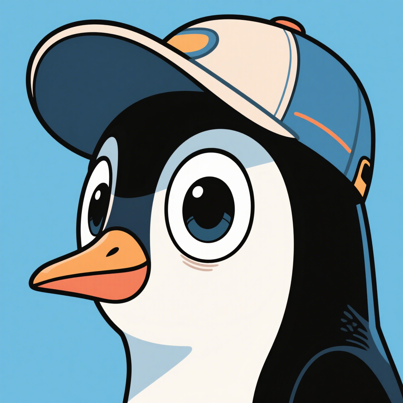 Terrible Black Penguin Harvey