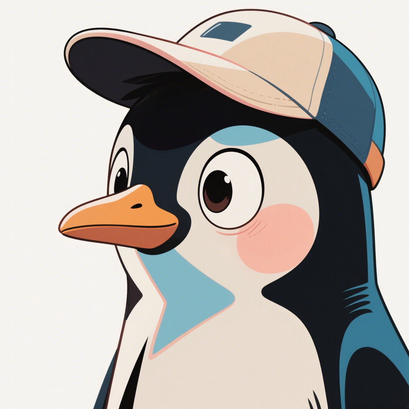 Shy Black Penguin Harvey
