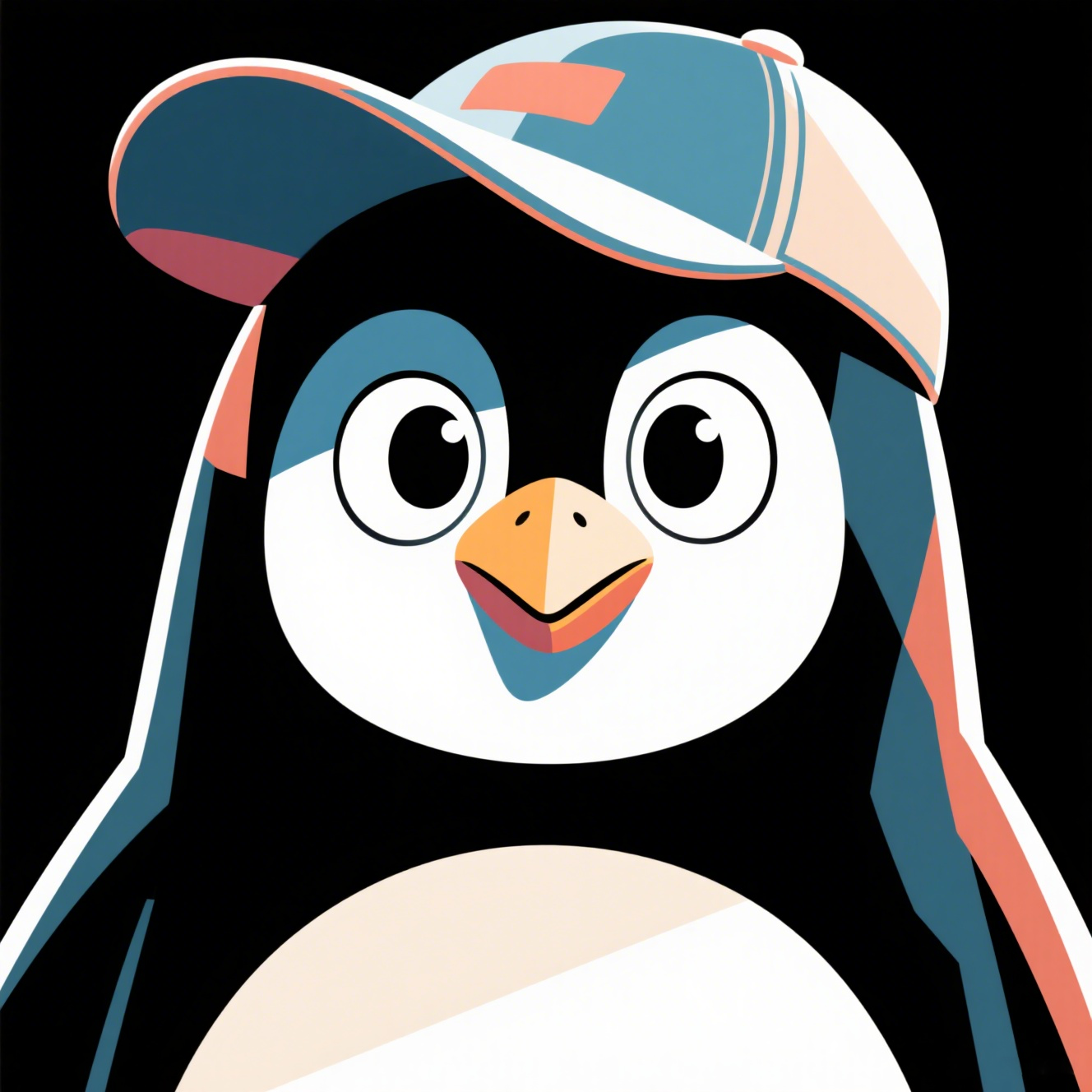 Chubby Black Penguin Alerander