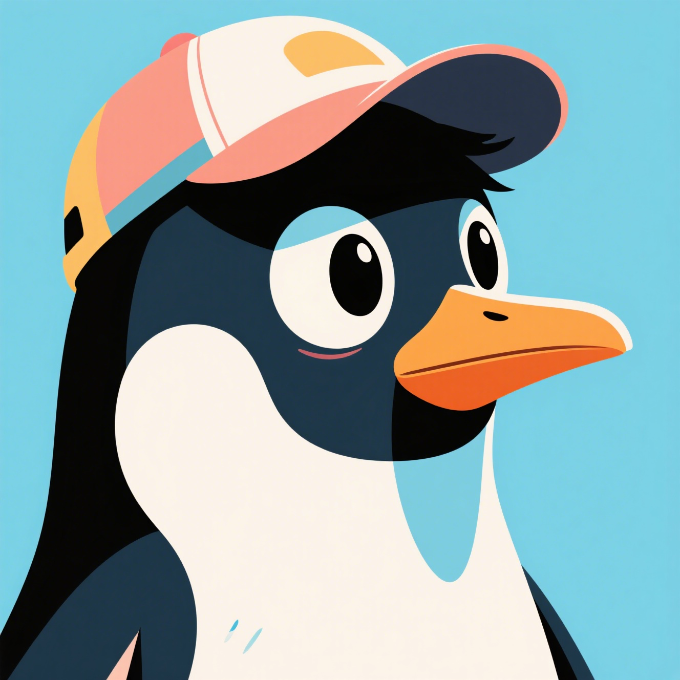 Quiet Black Penguin Harvey