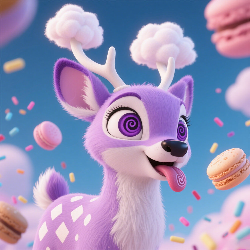 Sweet Cloud Deer
