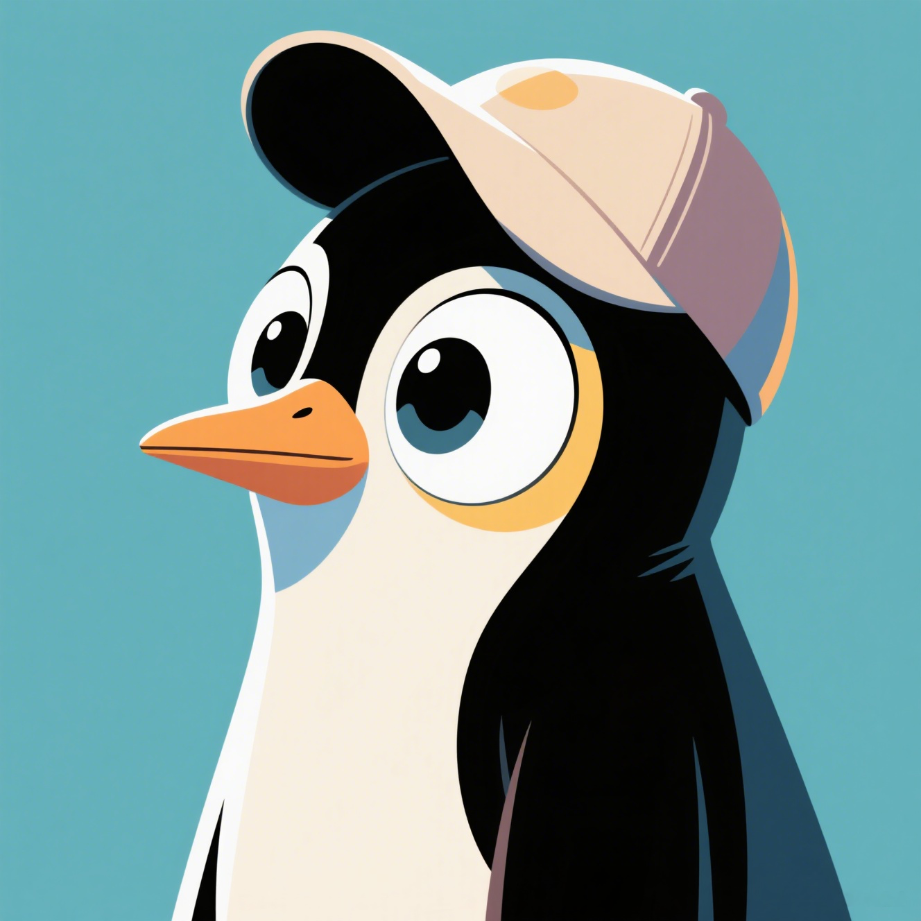 Stubborn Black Penguin Franklin