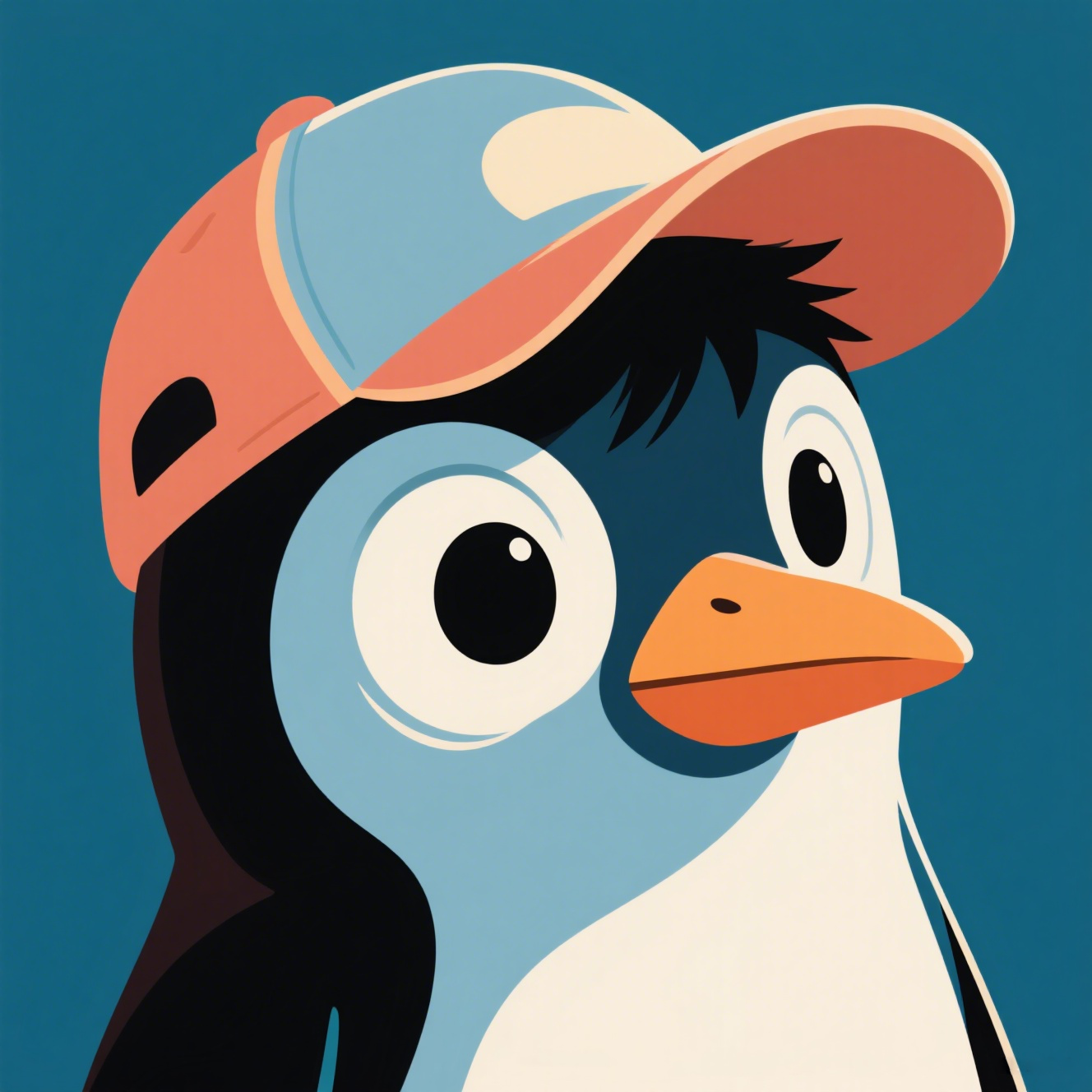 Mischievous Black Penguin Doherty
