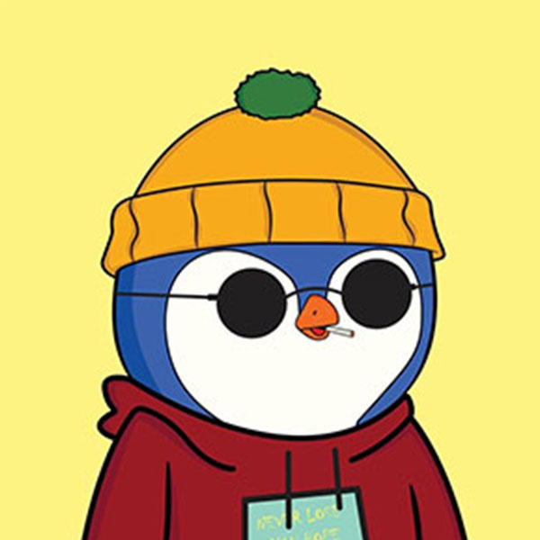 Trendy Hat and Sunglasses Penguin