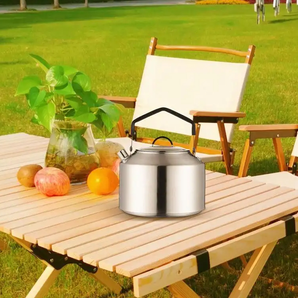 Camping Kettle Outdoor Coffee Pot Tableware Picnic Set Supplies Durable Camping Teapot Travel Cookware