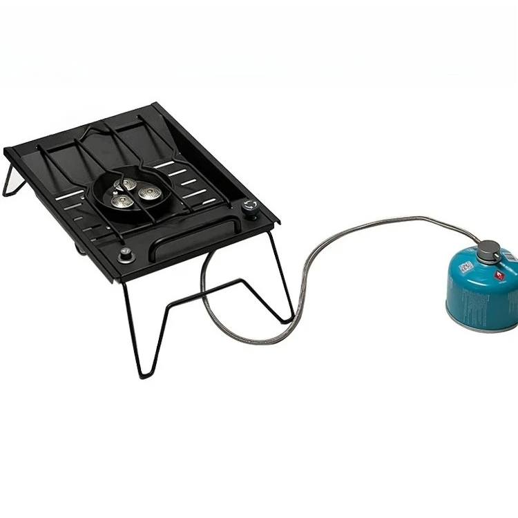 High-Powered Camping Gas Stove 8000w Flat Burner Single Unit For Outdoor Cooking Convenient And Efficient