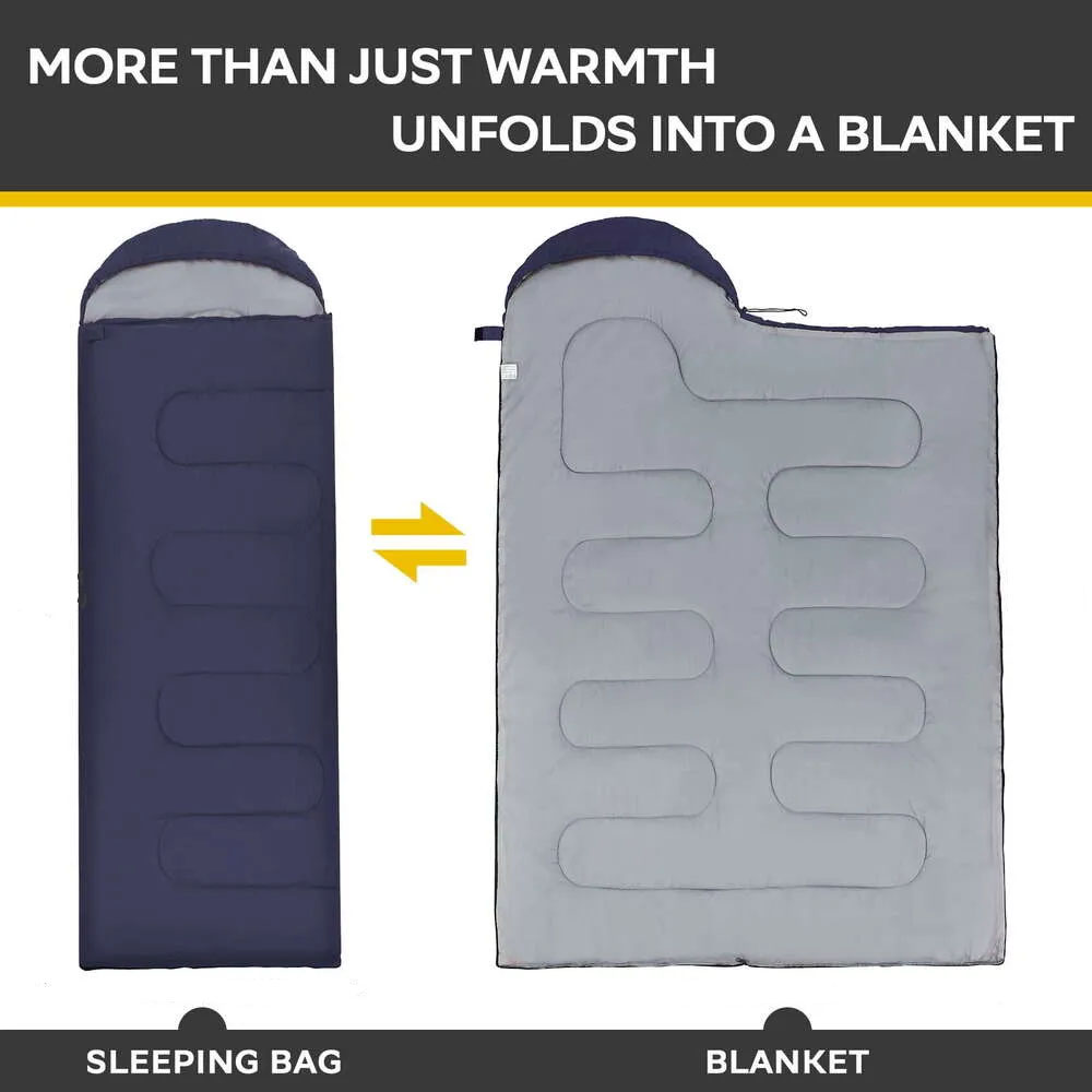 Camping Backpacking Lightweight Sleeping Bag For Adult