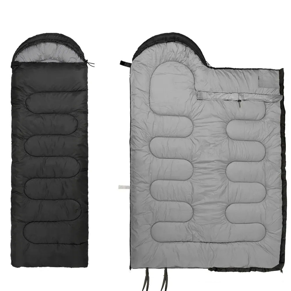 Sleeping Camping Bag Lightweight Warm Envelope Backpacking Outdoor Mummy Cotton Winter Camping Bag