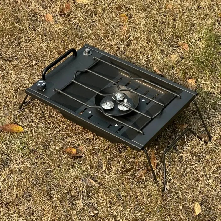 High-Powered Camping Gas Stove 8000w Flat Burner Single Unit For Outdoor Cooking Convenient And Efficient