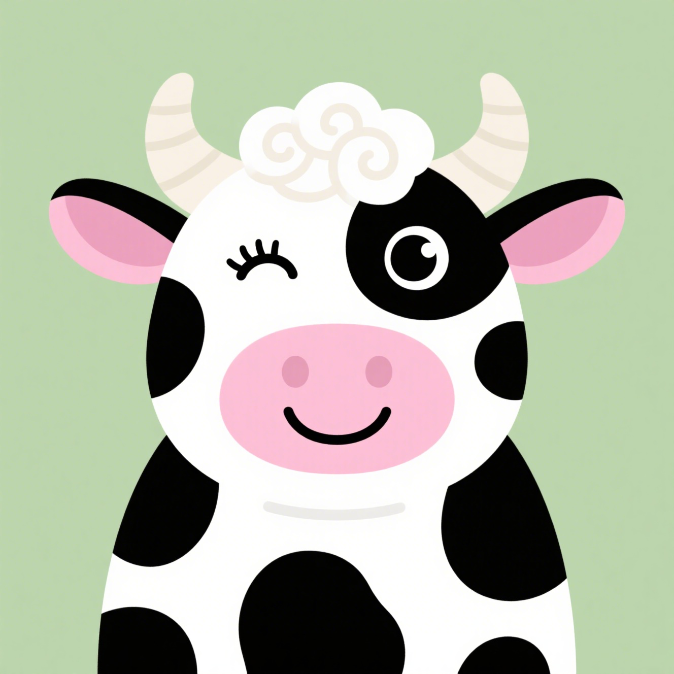 Archibald From The Cute Cow Series