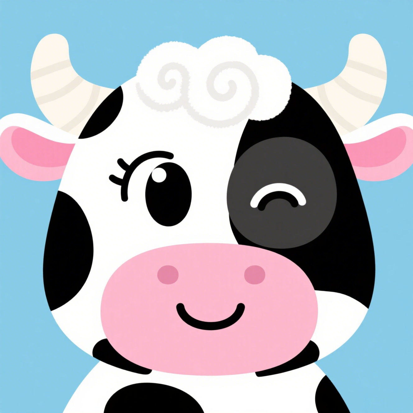Holmes From The Cute Cow Series