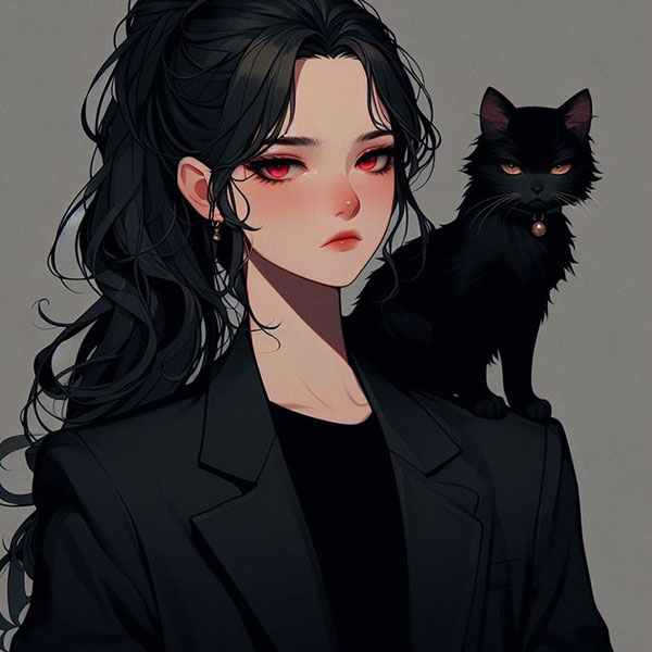 Black Cat Girl