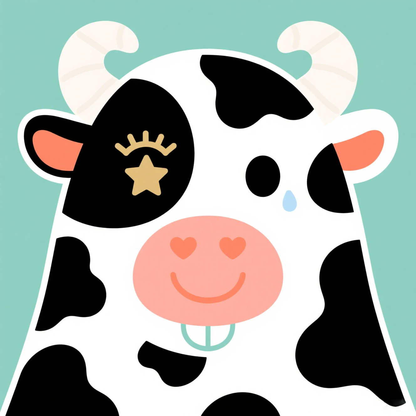 Carl From The Cute Cow Series