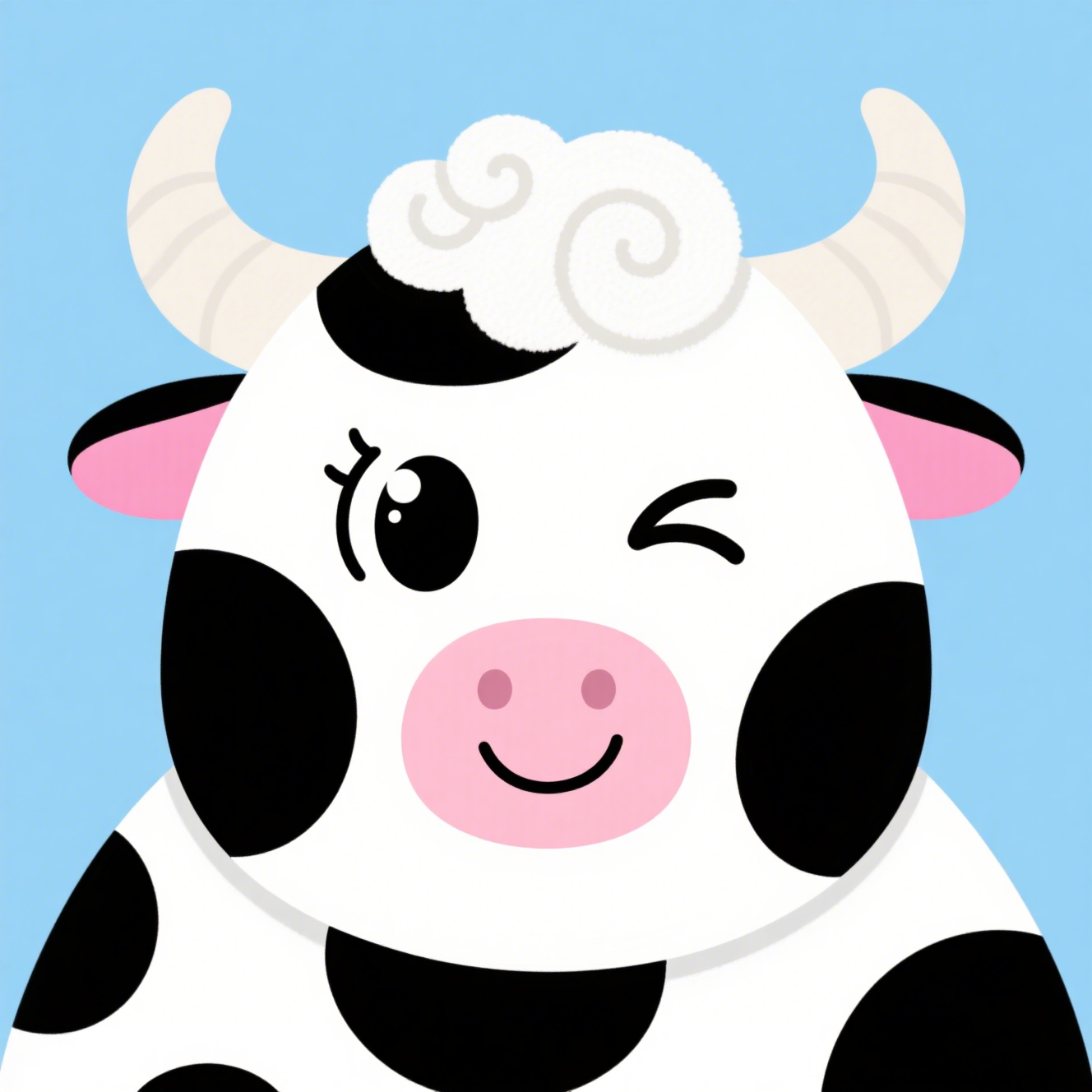 Bertie From The Cute Cow Series