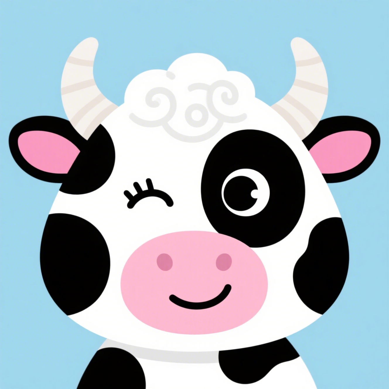 Baldwin From The Cute Cow Series