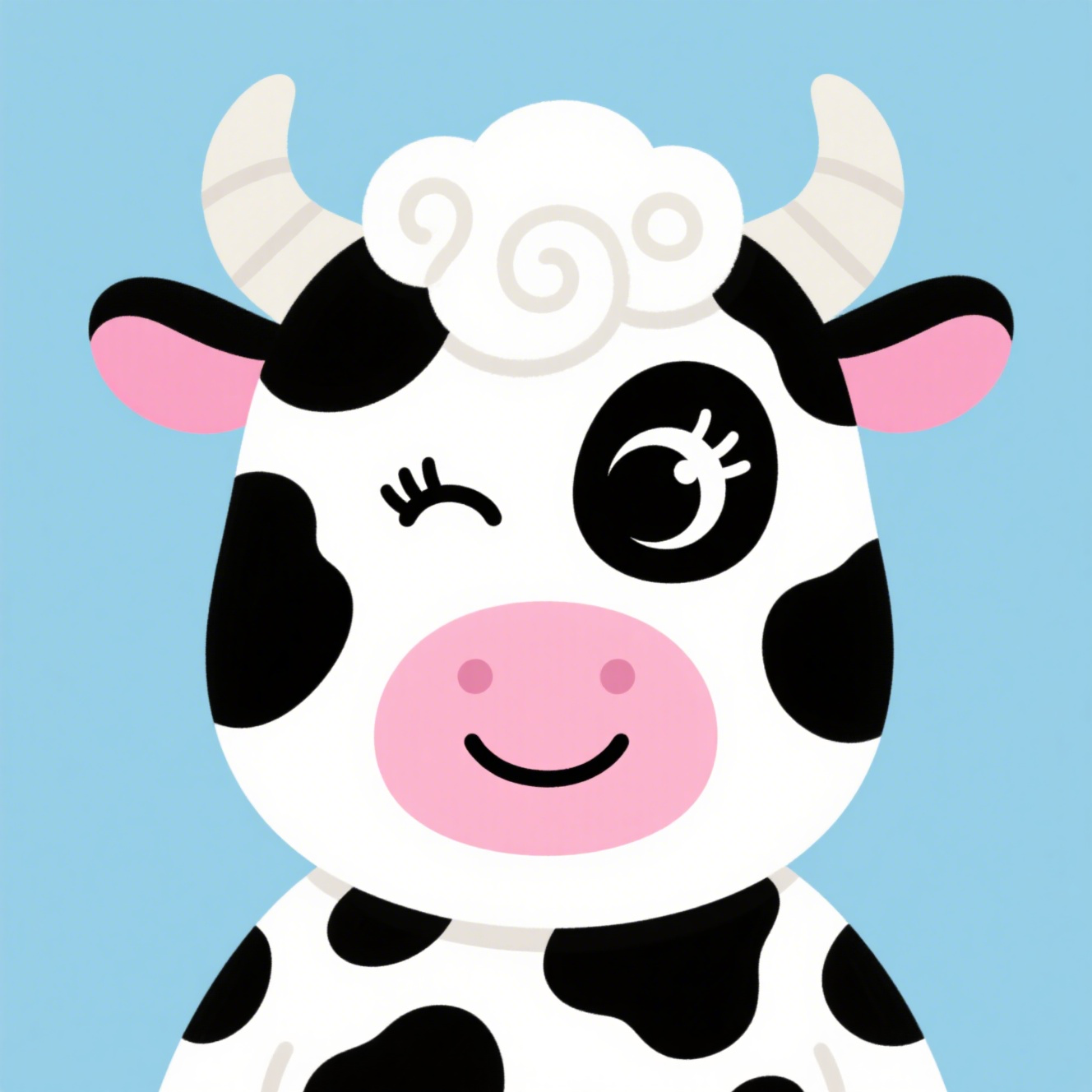 Macaulay From The Cute Cow Series