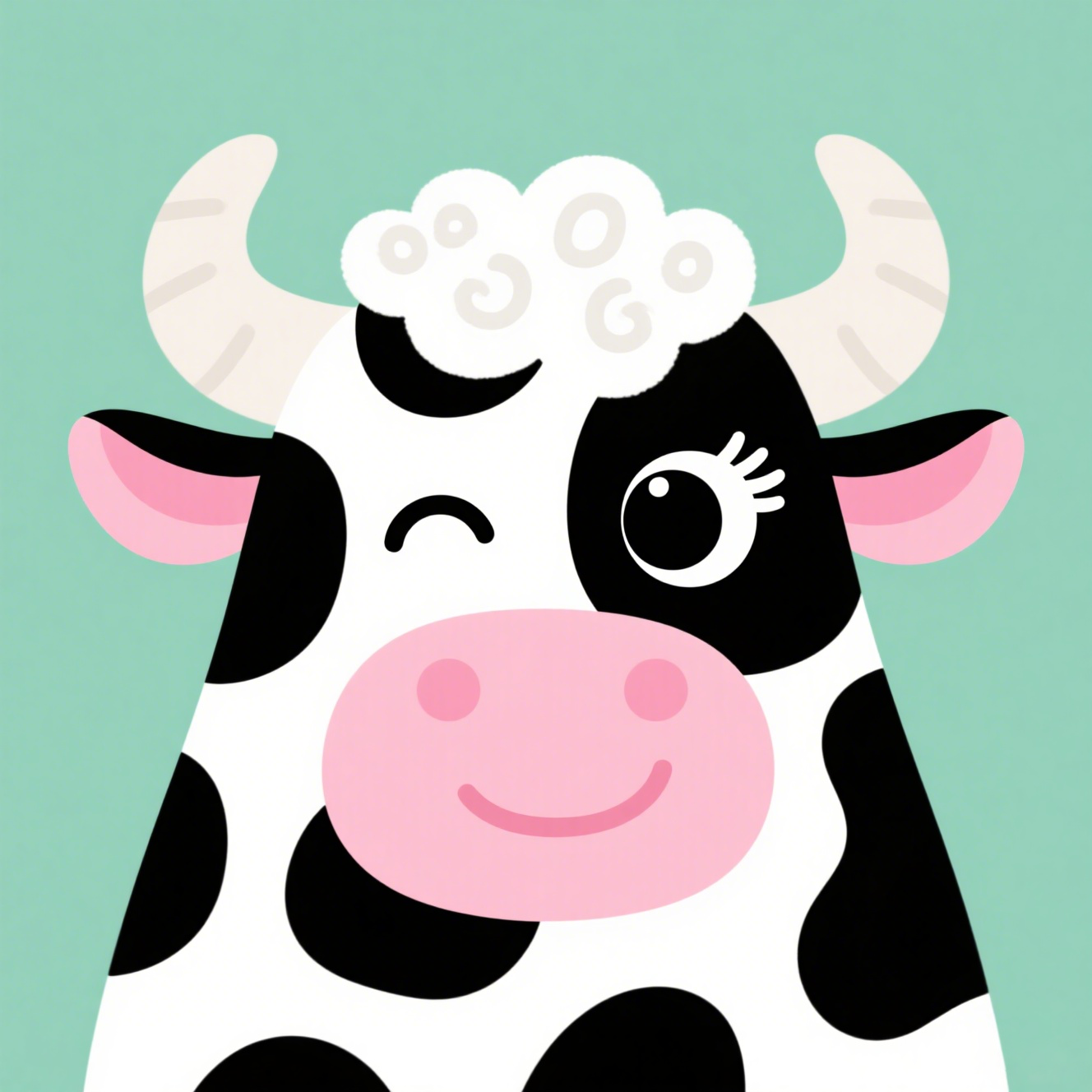 Walker From The Cute Cow Series