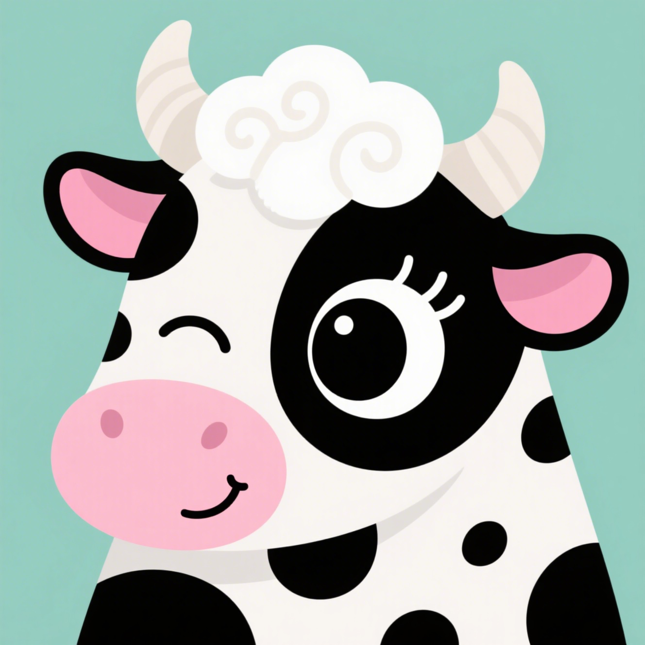 Lloyd From The Cute Cow Series