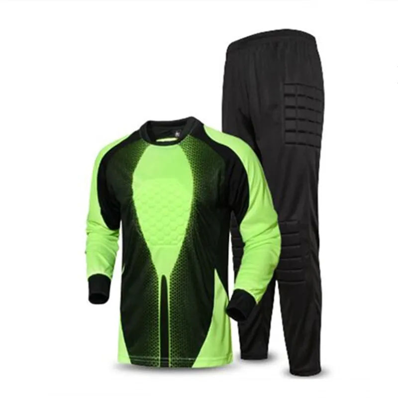Men's Professional Soccer Goalkeeper Uniform Spong...