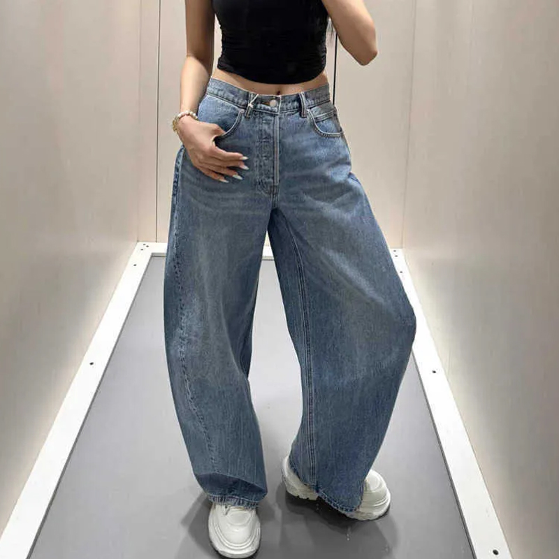 Spring/Summer Style Diamond Medium High Waist Wide...