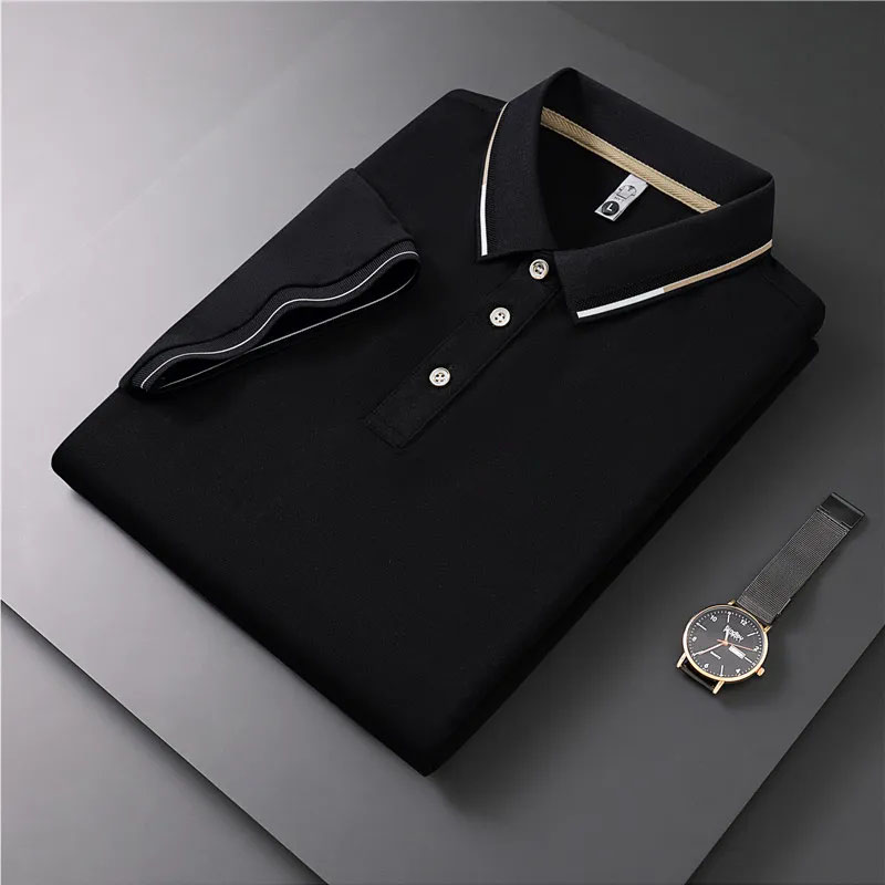Men's Polos Shirt Printed Tshirt Neck Short Sleeve...