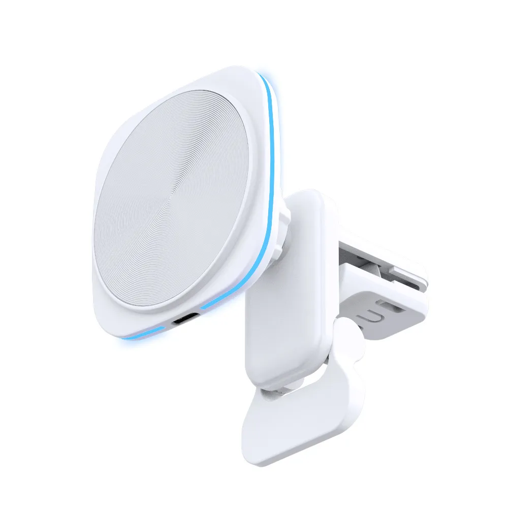 Magnetic Wireless Car Charger Air Vent Mount Adsorbable Phone Car Holder