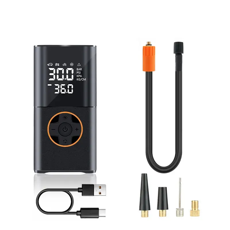 Portable Car Air Compressor Pump Wireless Automatic Electric Pump Digital Display