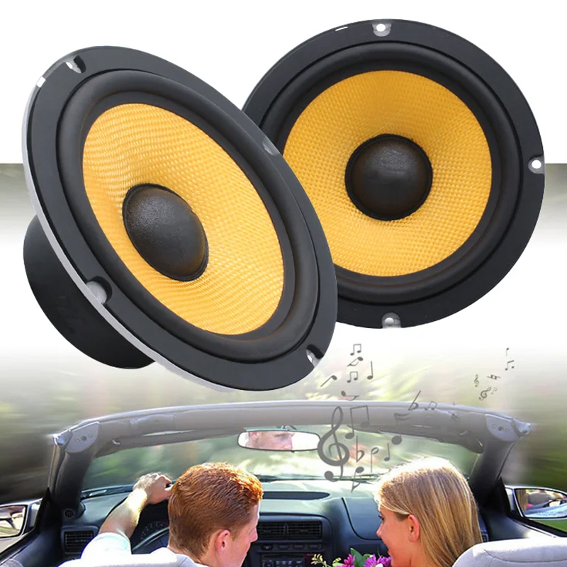 High Quality Two-Way Car Speaker Kit Universal Car...