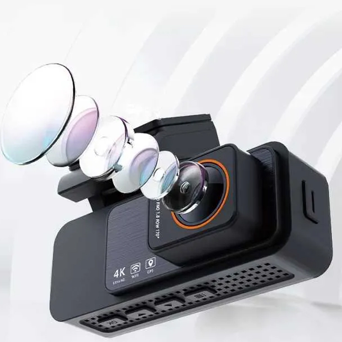 4K Dash Cam Car DVR Built-in GPS WIFI Driving Recorder 24h Parking Monitoring 1080P Rear Camera Loop Recorder 4K Dash Cam Car DVR Built-in GPS WIFI Driving Recorder 24h Parking Monitoring 1080P Rear Camera Loop Recorder