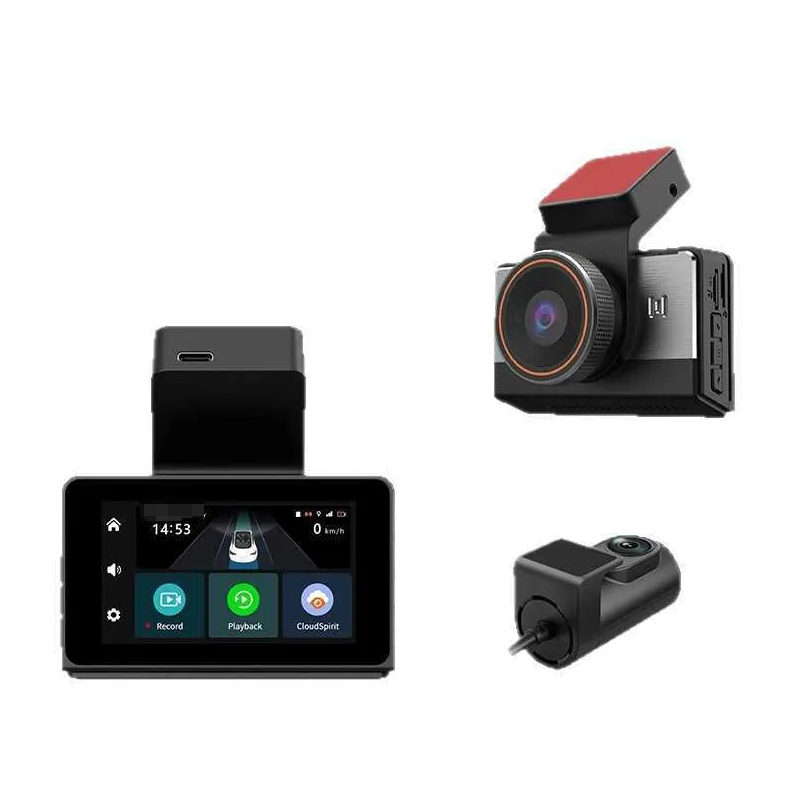 Car DVR Driving Recorder HD Night Vision Front And...
