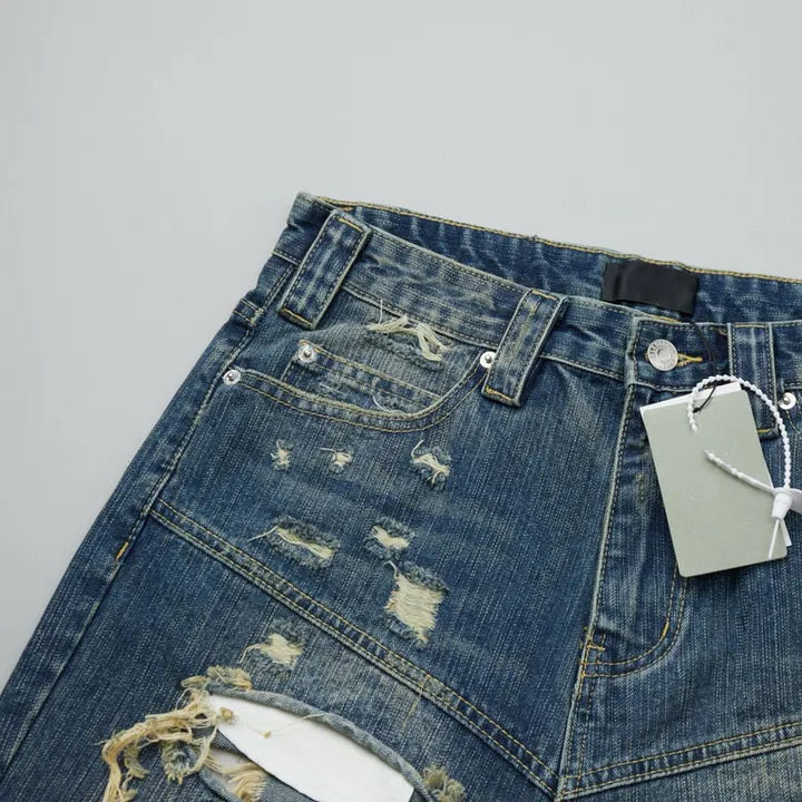 Men's Shorts Men's Denim Shorts Men's Ripped Shorts