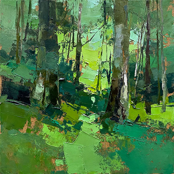 Dense Green Forest