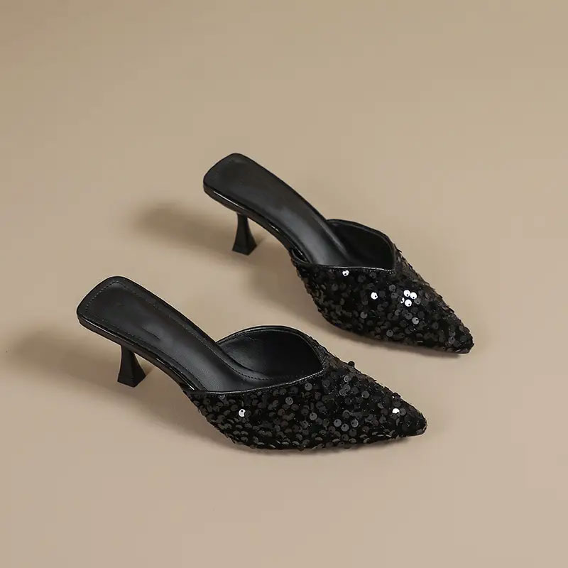 Women's Style Mules Slides Pointed Shoes