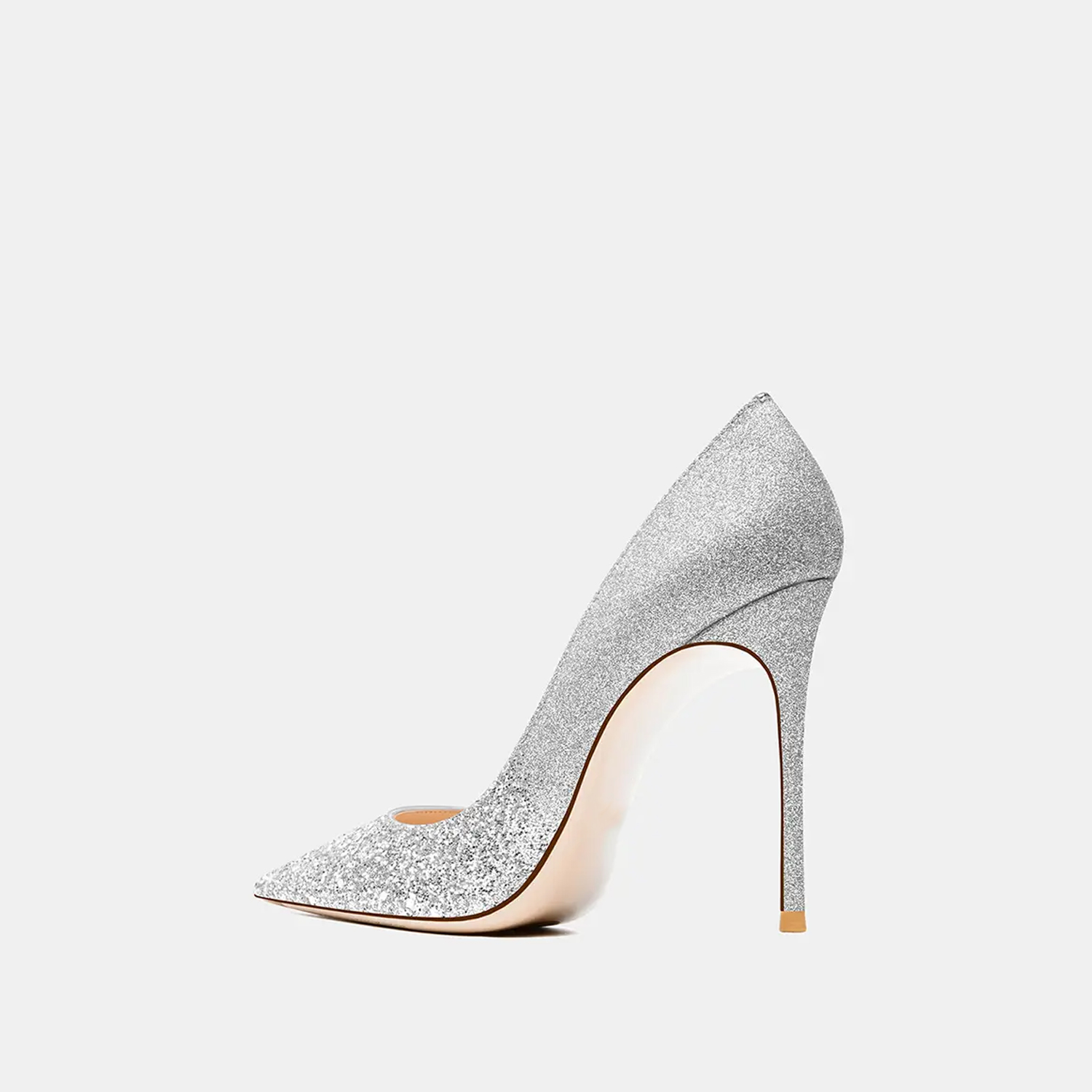 Women's Wedding Shoes, Bridal Gown Stilettos, Sequ...