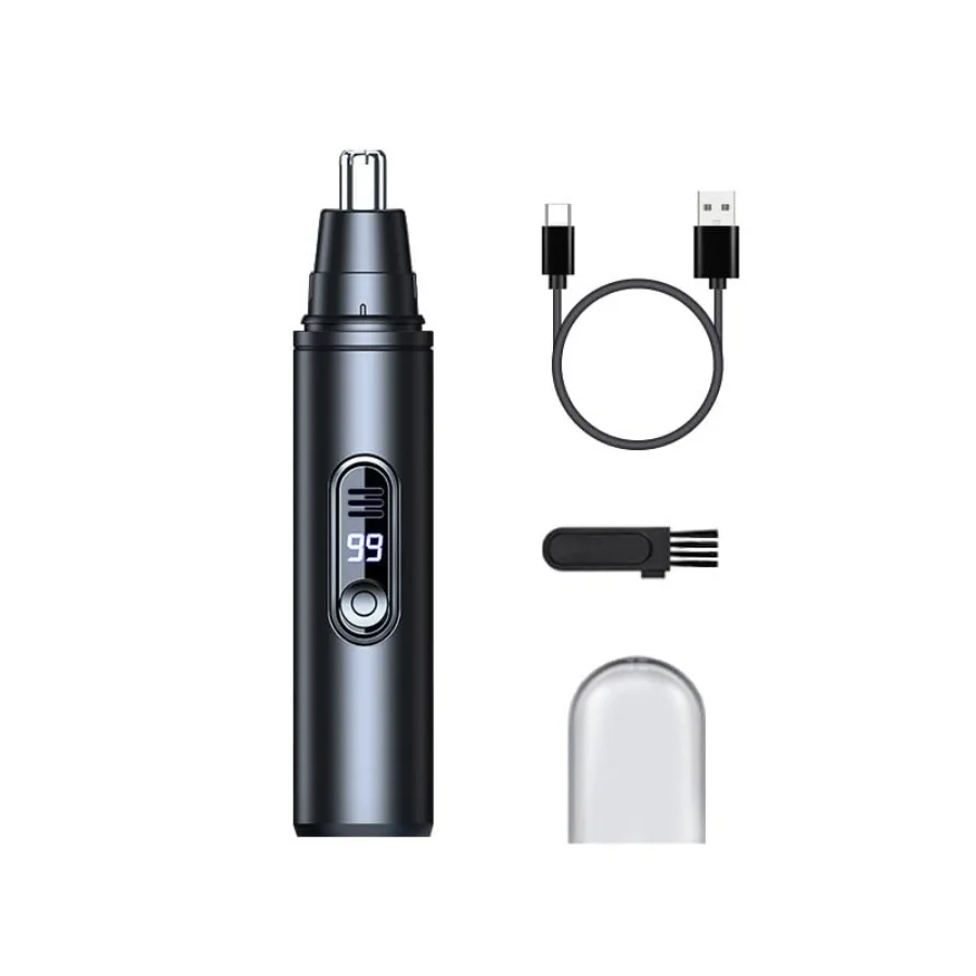 Ear and Nose Hair Trimmer Clipper Professional Painless Eyebrow and Facial Hair Trimmer For Men Women Rechargeable Ear Nose