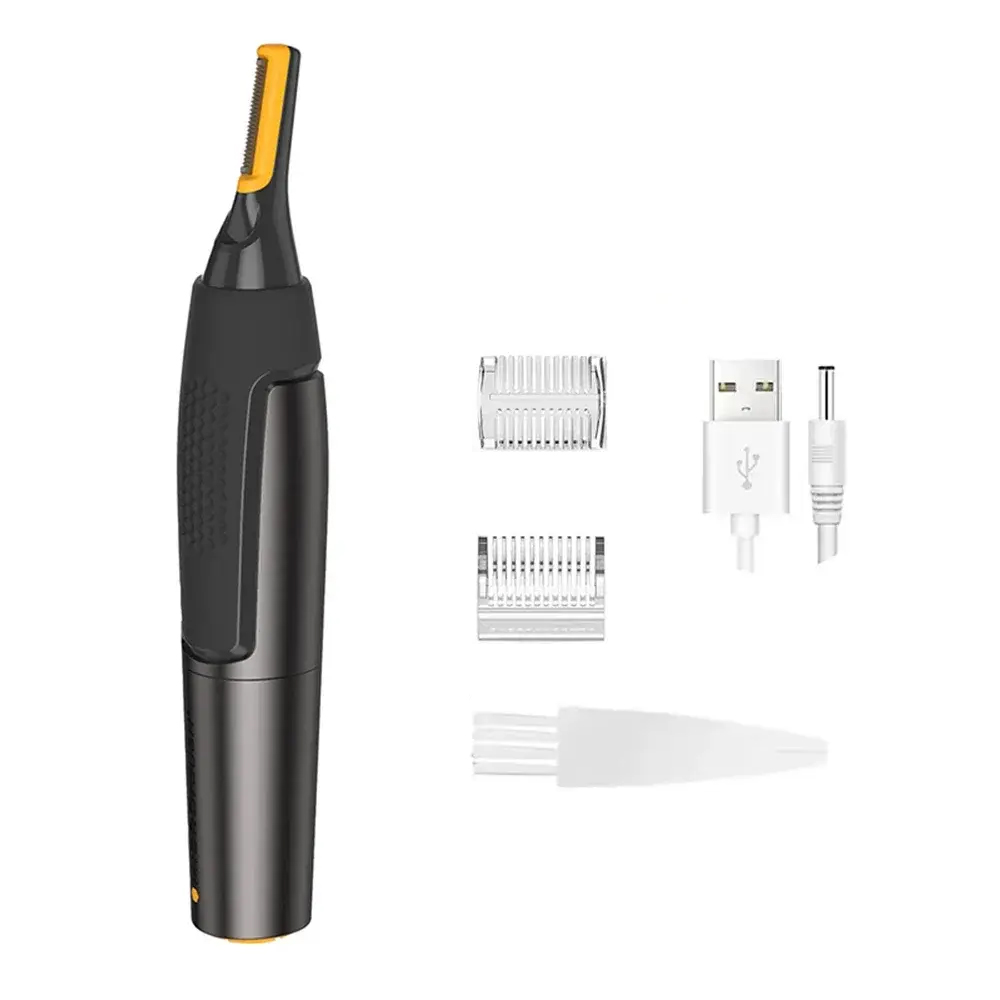 Ultra Thin Precision Trimmer for Men Nose Hair Shaver Electric Nose Hair Trimmer Mini Portable Ear Trimmer Waterproof Safe Clean