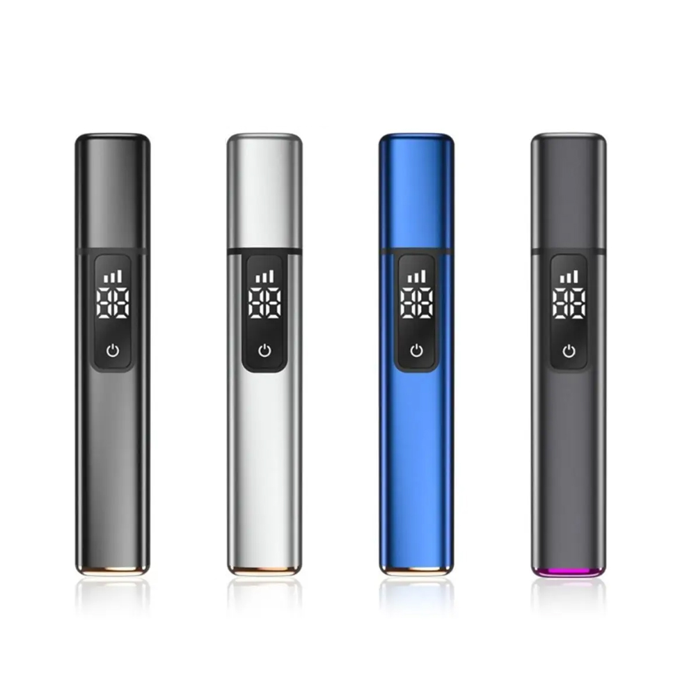 Digital Display Electric Nose Hair Trimmer High Speed Motor Fast Charging Nose Hair Scissor Waterproof Eyebrows Razor Travel