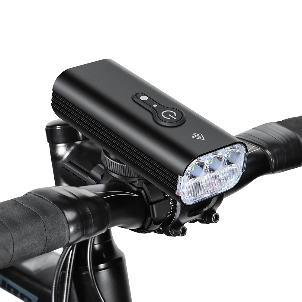 Smart Bicycle Headlight, Waterproof, USB Charging, Mountain Bike/Road Bike Light
