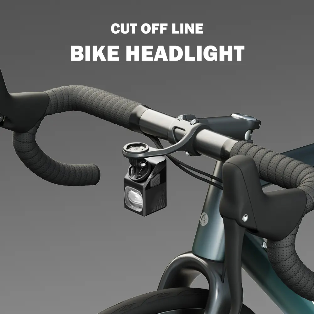 Suspended Bicycle Headlight, Ultra-Bright Wireless Remote Control Headlight, Professional Headlight