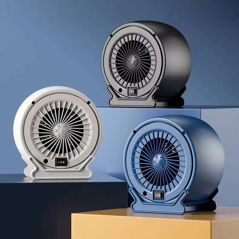 Portable Electric Heater Compact Silent Space Saving Design For Home Bedroom Efficient Heating Appliance