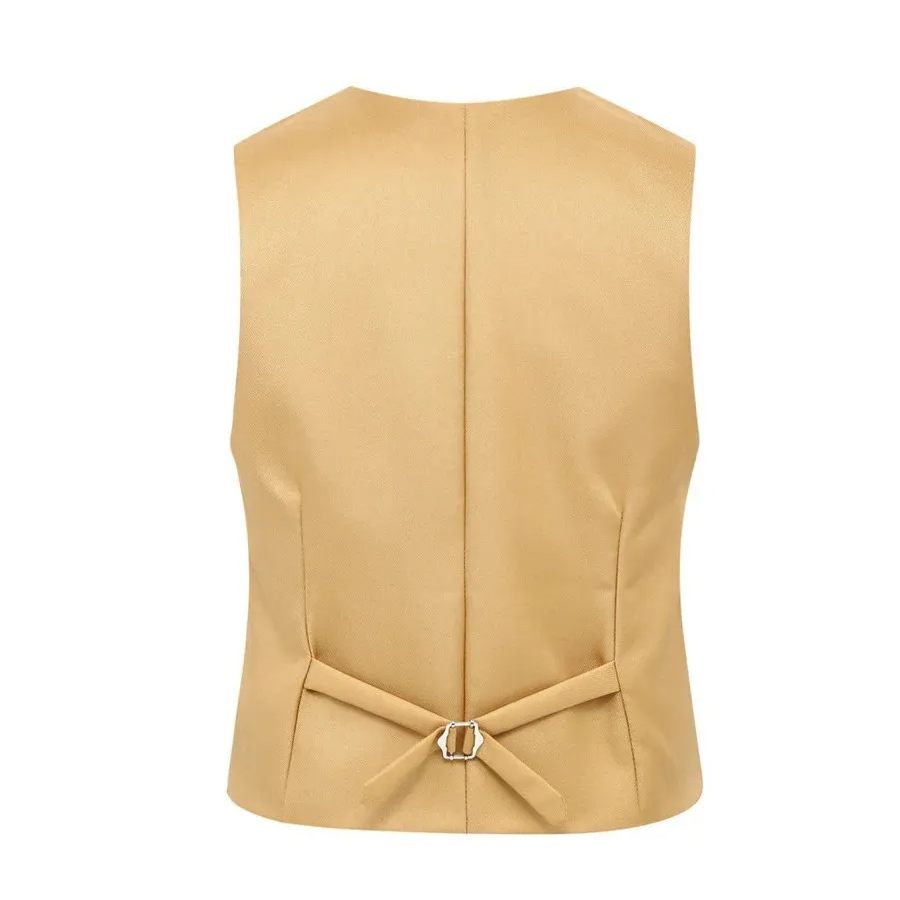 Men's Style British Fashion Suit Vest Slim Waistcoat