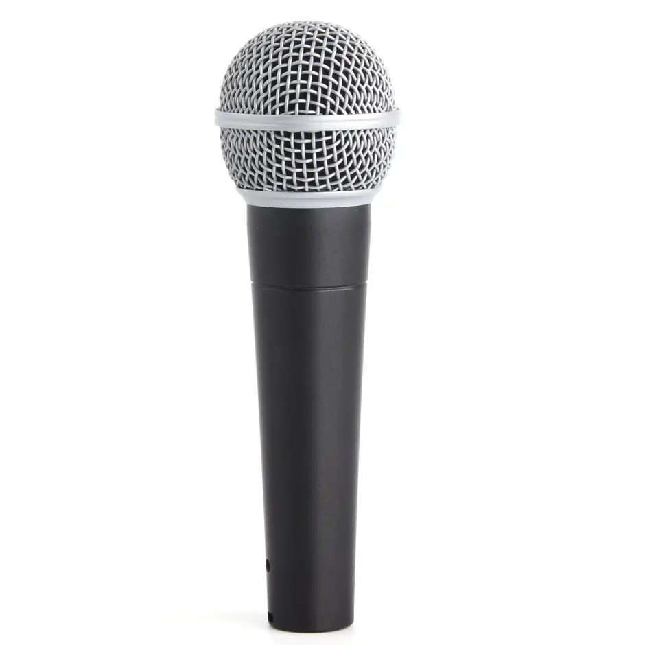 Vocal Dynamic Microphone High Capacity For Speech And Performance On/Off Switch