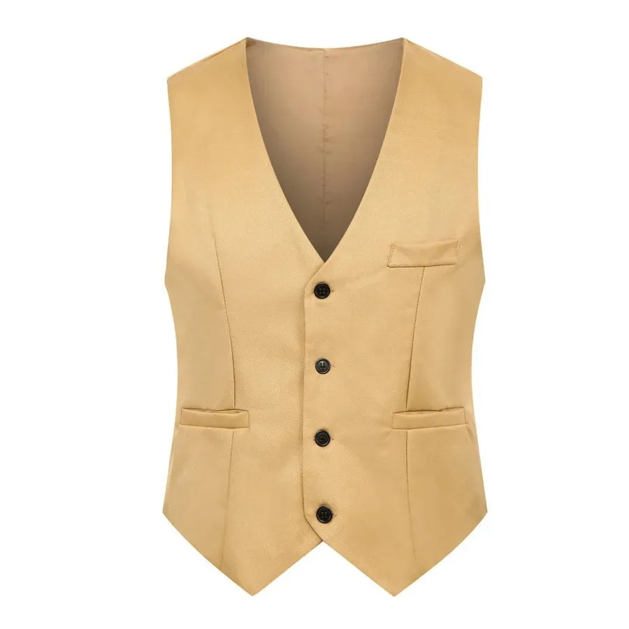 Men's Style British Fashion Suit Vest Slim Waistco...