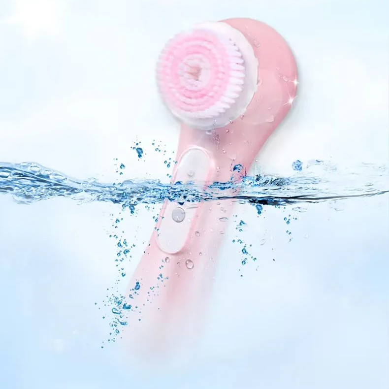 Electric Ultrasonic Facial Cleanser Face Massager Cleaner Scrubber Sonic Skin Cleaning Peeling Tools Vibrator Blackhead Remover